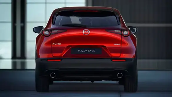 2023-mazda-cx-30-red-rear