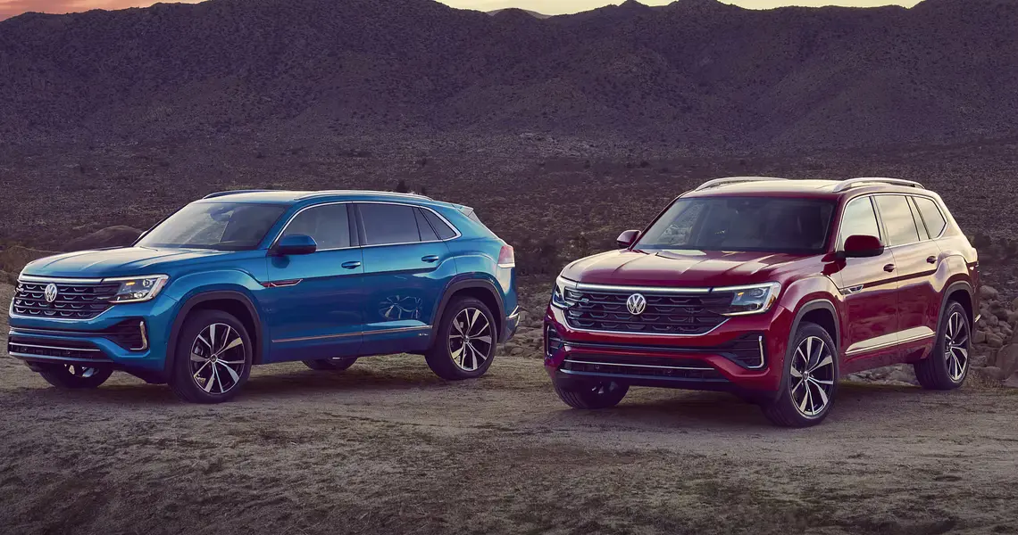 Volkswagen Atlas и Atlas Cross Sport 2024