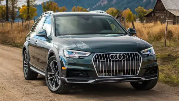 audi-a4-allroad-front-quarter-green