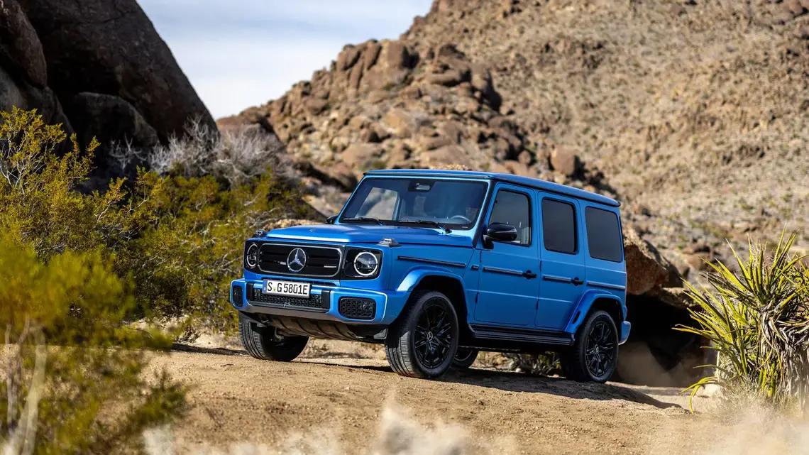 Электрический Mercedes-Benz G 580